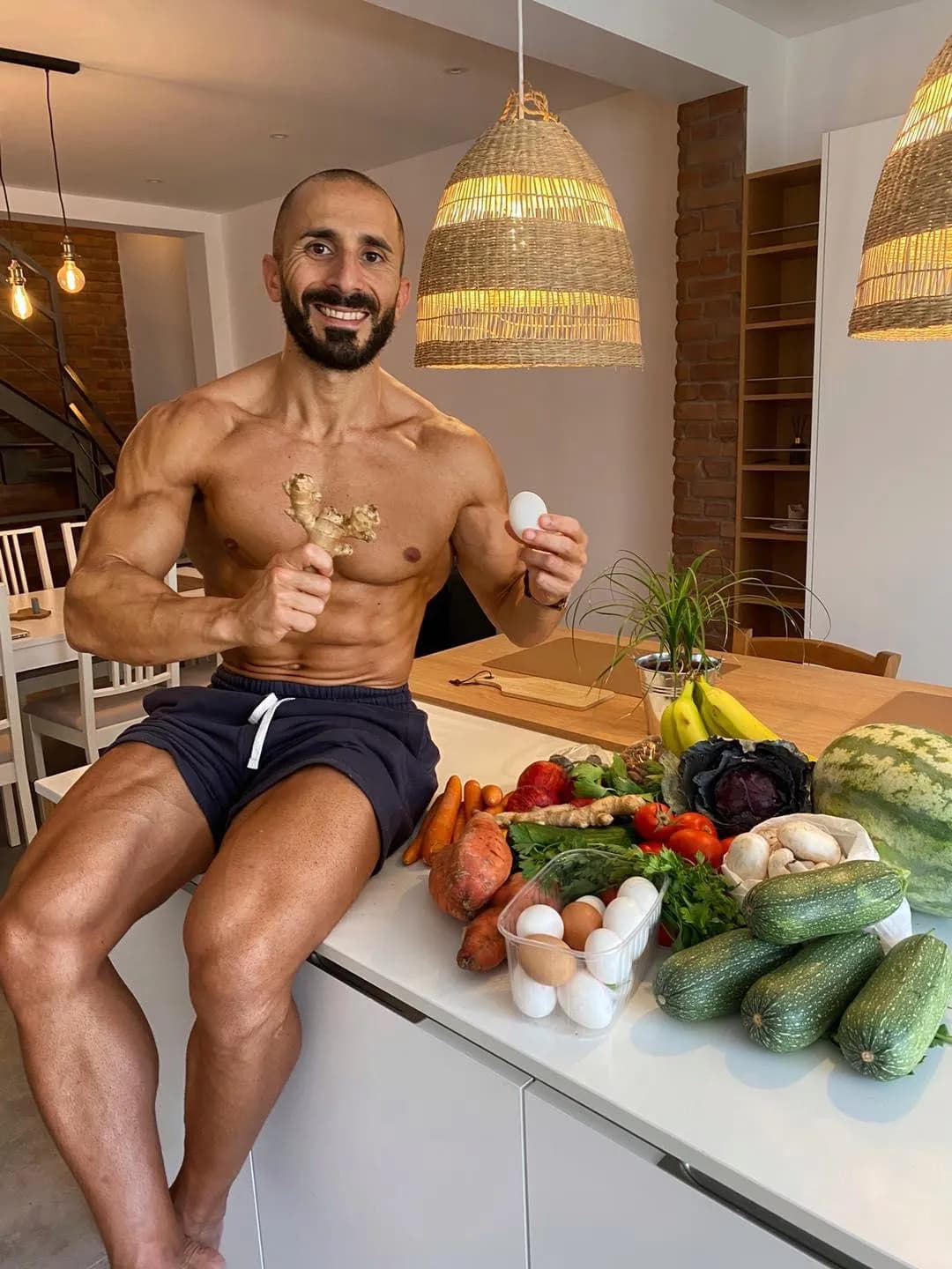 Andrew Farrugia competing